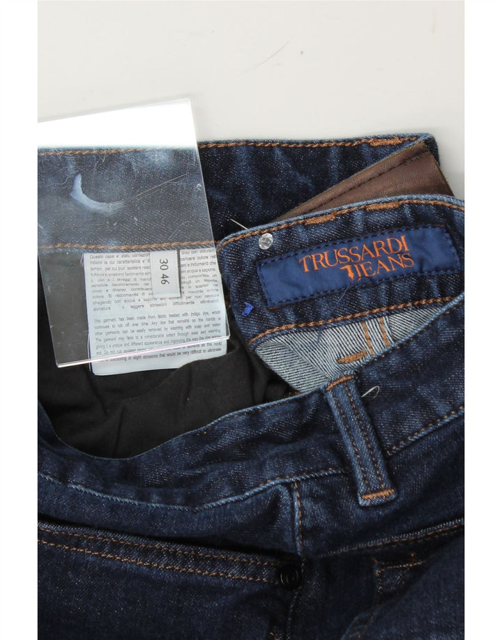 TRUSSARDI Mens Slim Jeans W30 L27  Blue Vintage Trussardi and Second-Hand Trussardi from Messina Hembry 
