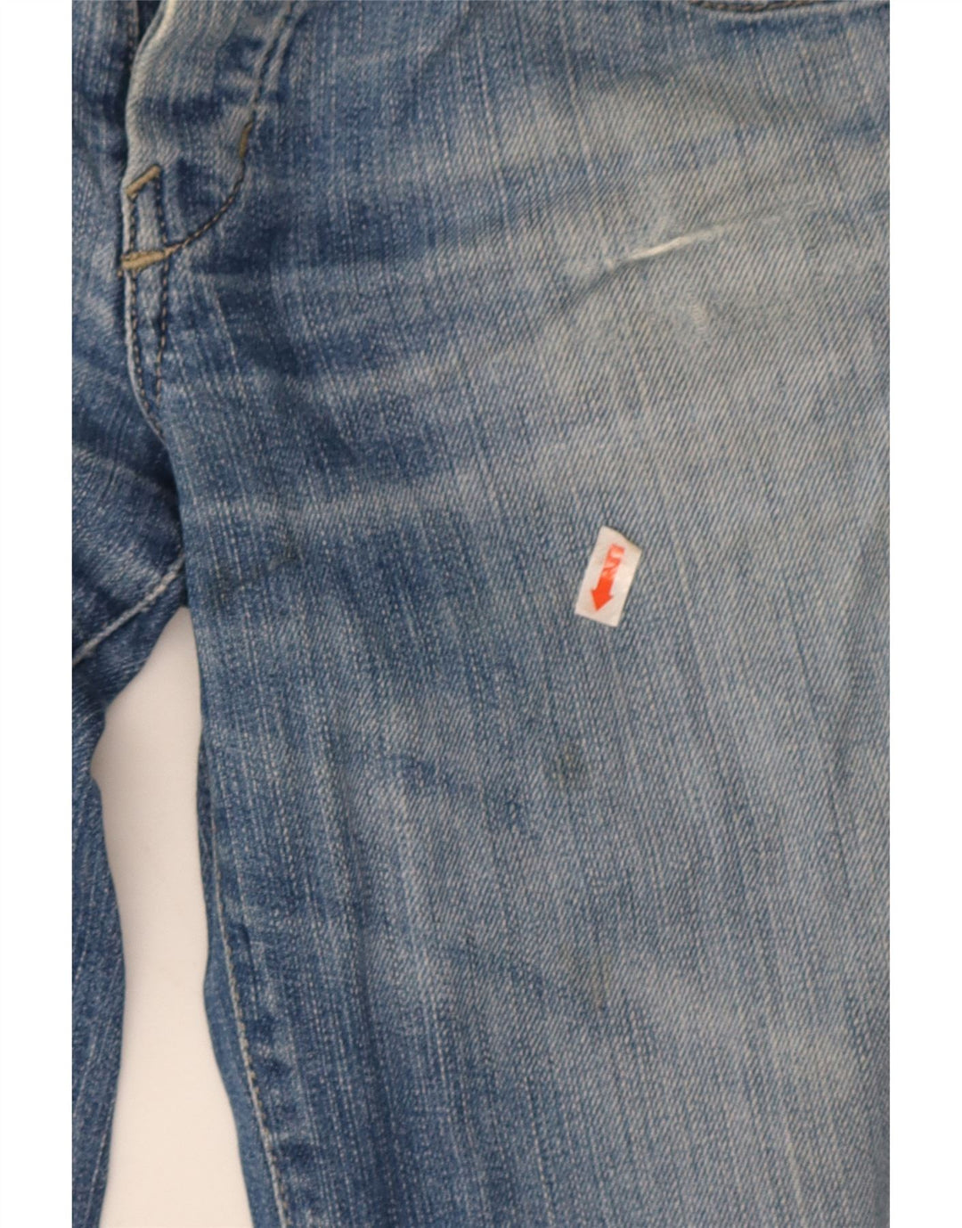 Diesel Damen Vixy Straight Jeans W31 L32 Blaue Baumwolle