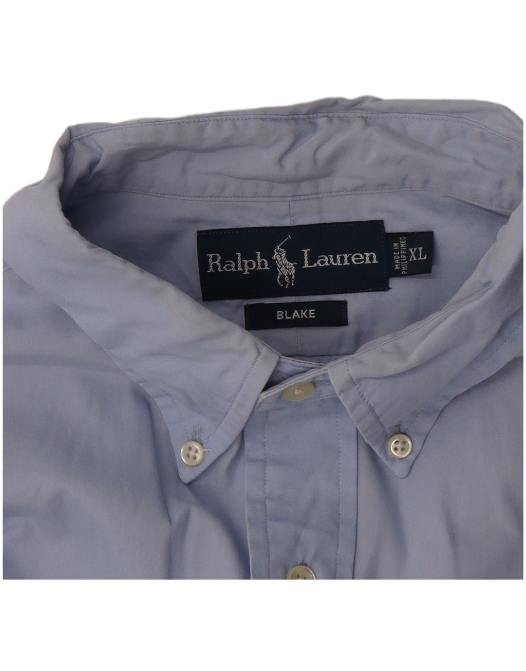 Ralph Lauren Herren Blake Kurzarmhemd XL Blau