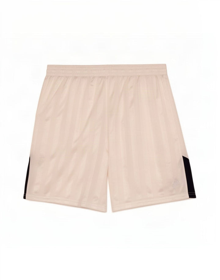 Nike Herren-Sportshorts, groß, weißes Farbblock-Polyester