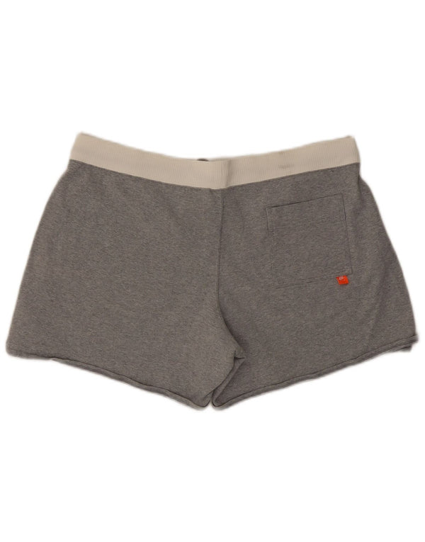 Nike Damen-Sportshorts UK 16/18 XL Grauer Farbblock