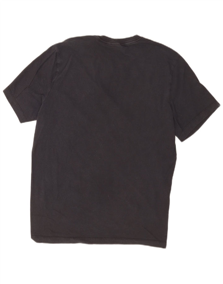 Nike Herren T-Shirt Top Large Schwarz Baumwolle