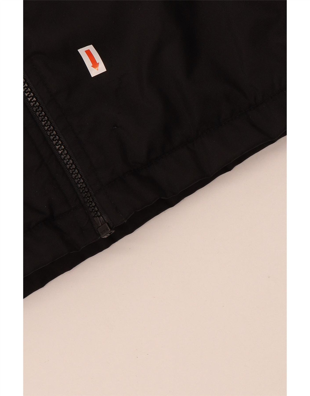 Nike Jungen-Windbreaker-Jacke mit Grafik, 12–13 Jahre, groß, schwarzes Nylon