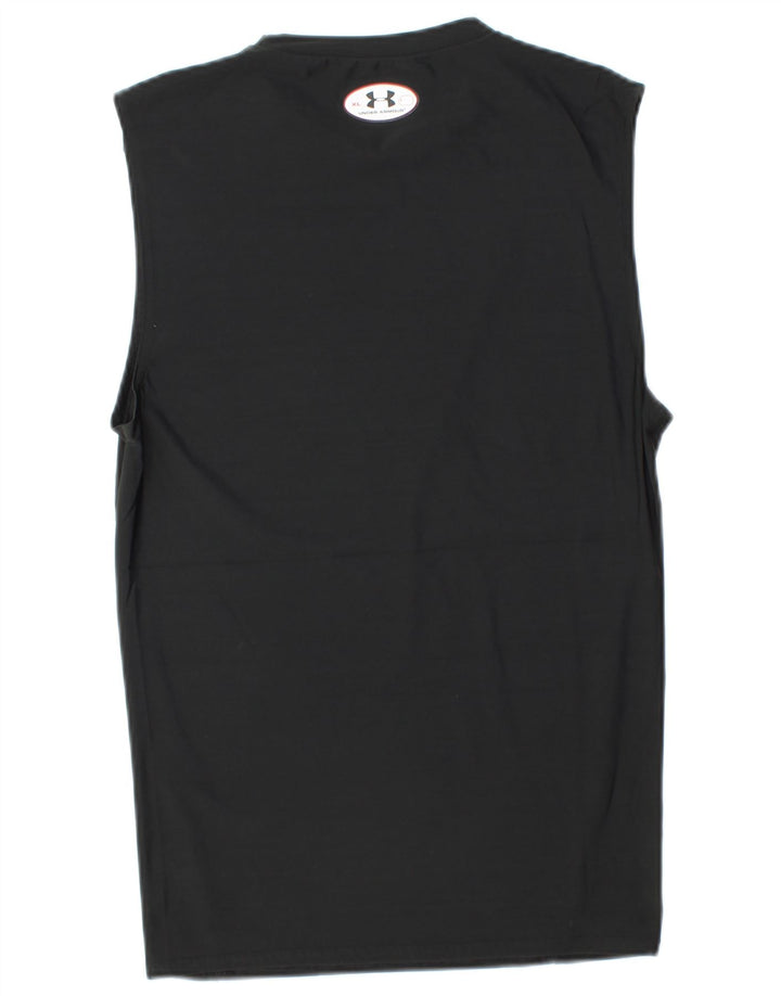 UNDER ARMOUR Heat Gear Weste für Jungen, 13–14 Jahre, XL, schwarzes Polyester