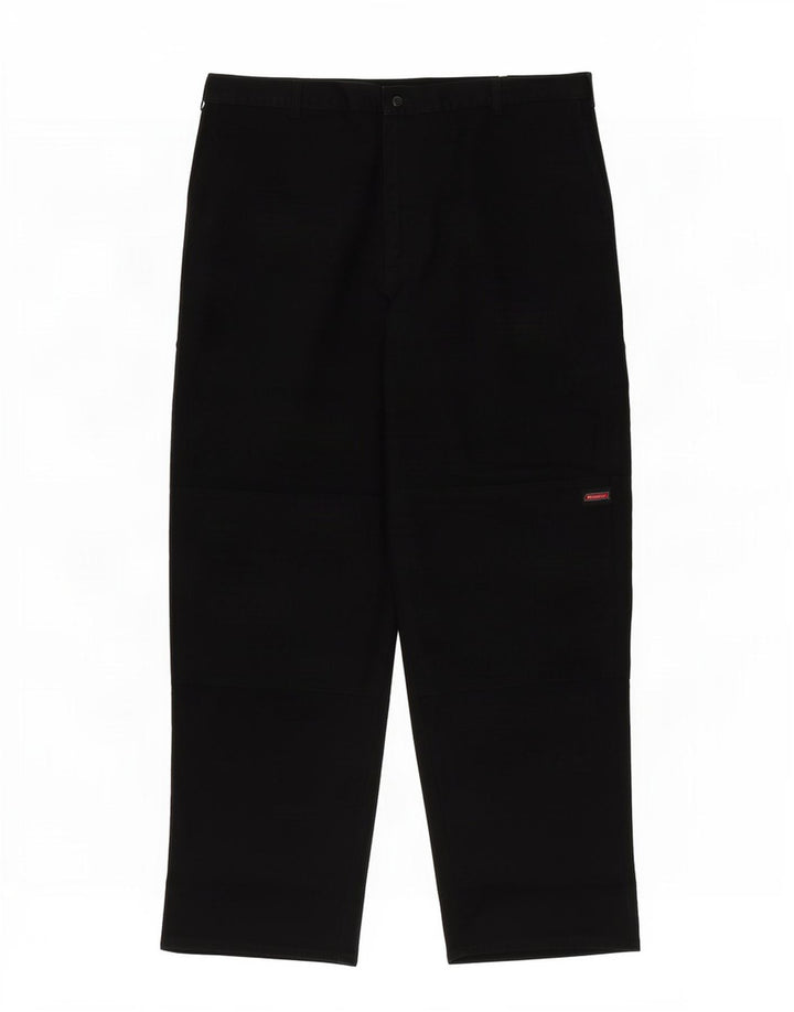 Dickies Herren Straight Chino Hose W42 L32 Schwarz Polyester