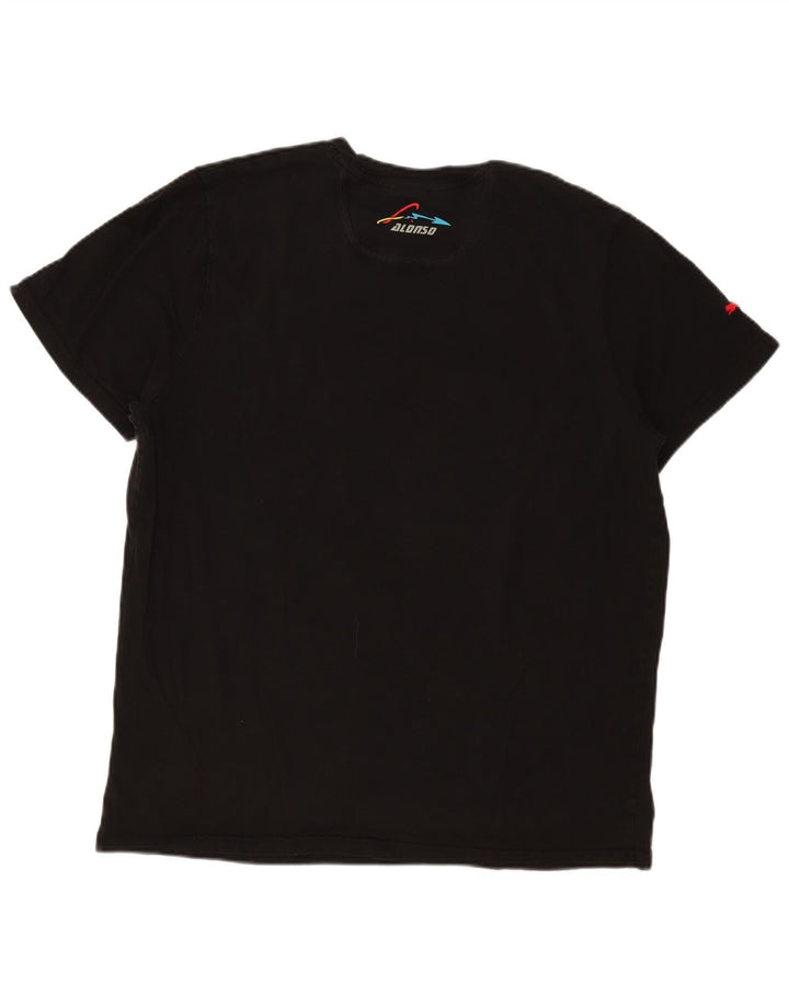 Puma Herren Grafik T-Shirt Top 2XL Schwarz