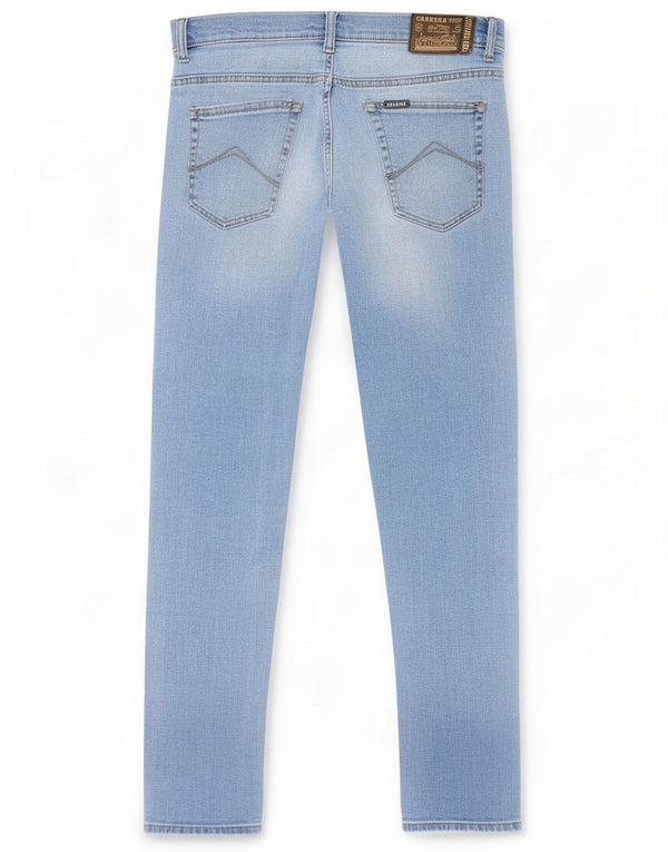 Carrera Herren 700 Slim Jeans W34 L32 Blaue Baumwolle