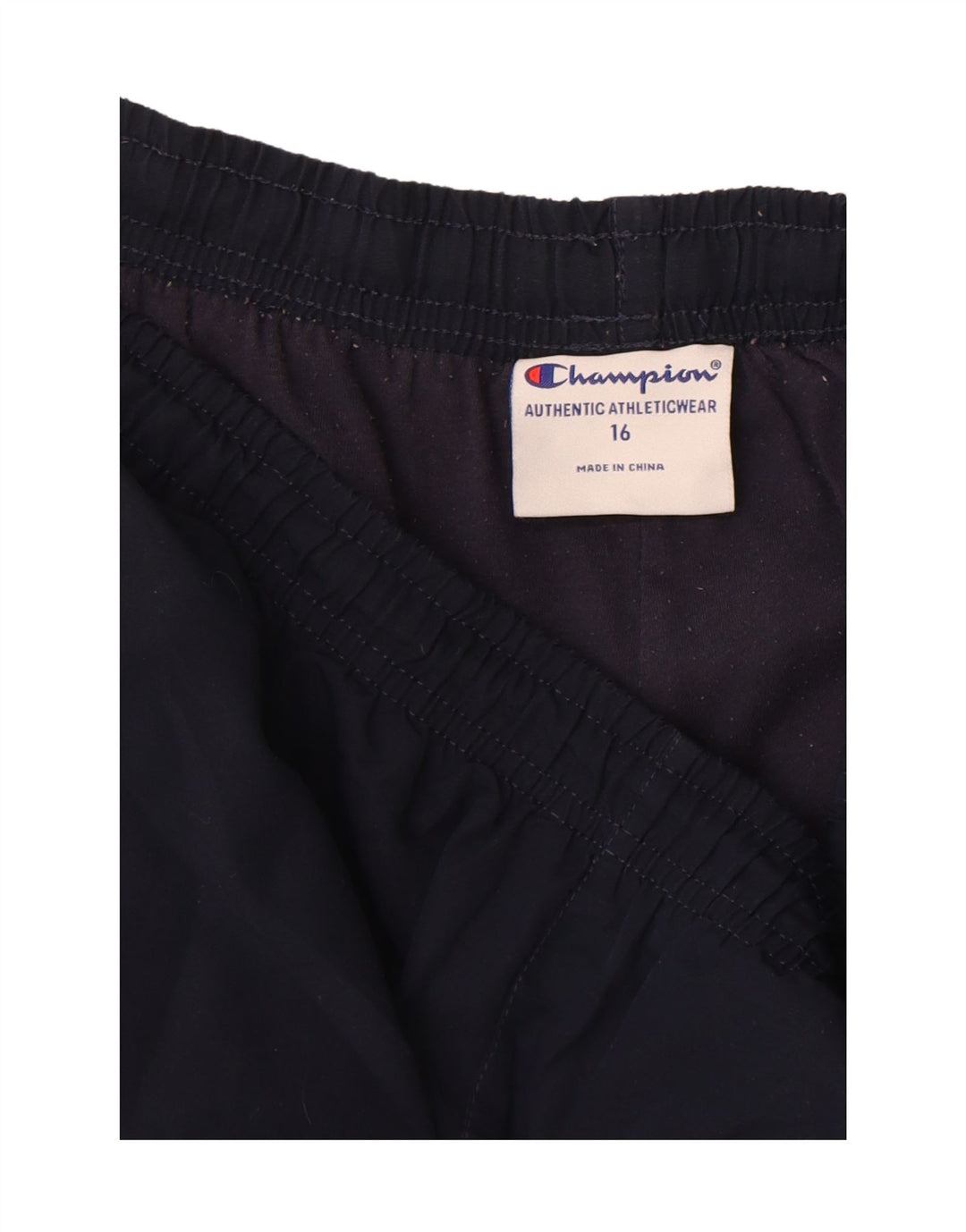CHAMPION Womens Tracksuit Trousers UK 16 Large Navy Blue Vintage Champion and Second-Hand Champion from Messina Hembry 