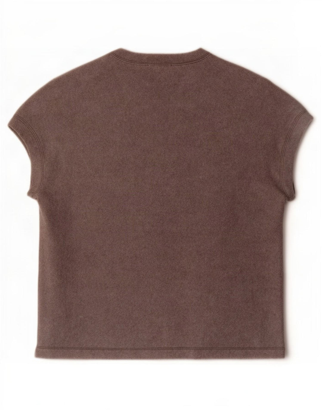 Zara Damen T-Shirt Top UK 14 Mittelgraues Acryl