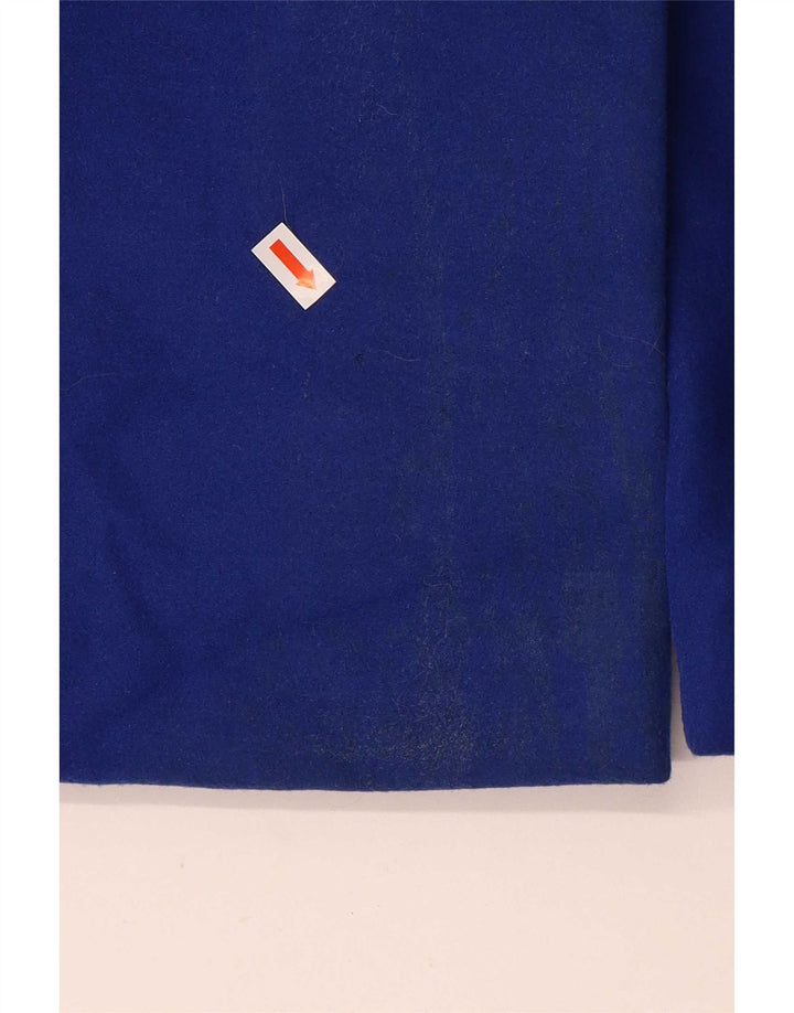 Marks & Spencer Damenmantel UK 18 XL Blau Polyester