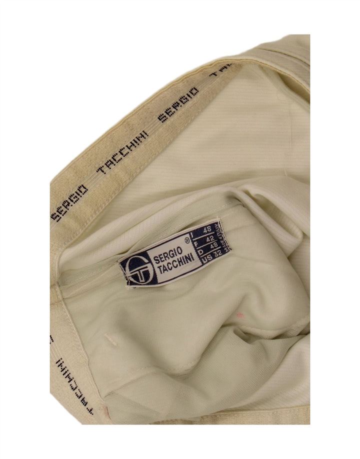 SERGIO TACCHINI Herren-Freizeitshorts IT 48 Medium W30 Off White