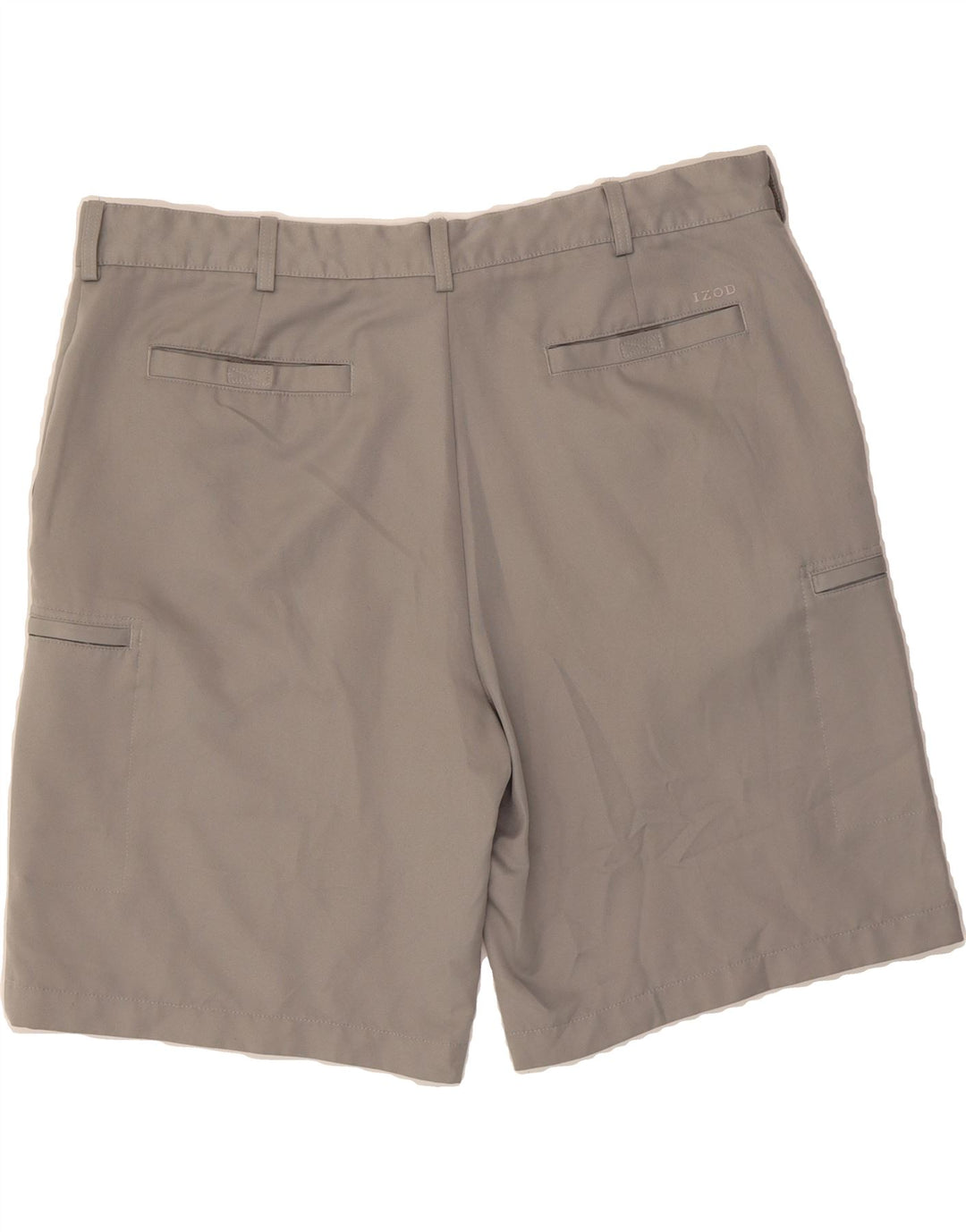 IZOD Mens Classic Fit Cargo Shorts W40 XL Grey Polyester Vintage Izod and Second-Hand Izod from Messina Hembry 
