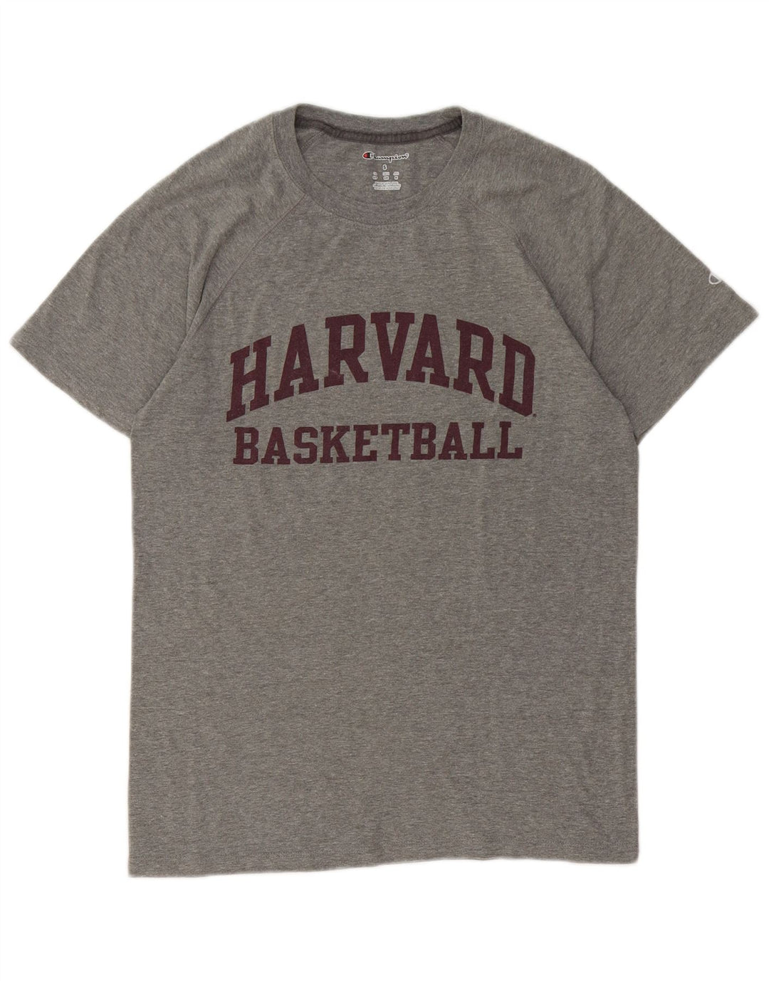 CHAMPION Herren Harvard Graphic T-Shirt Top Mittelgrau meliert