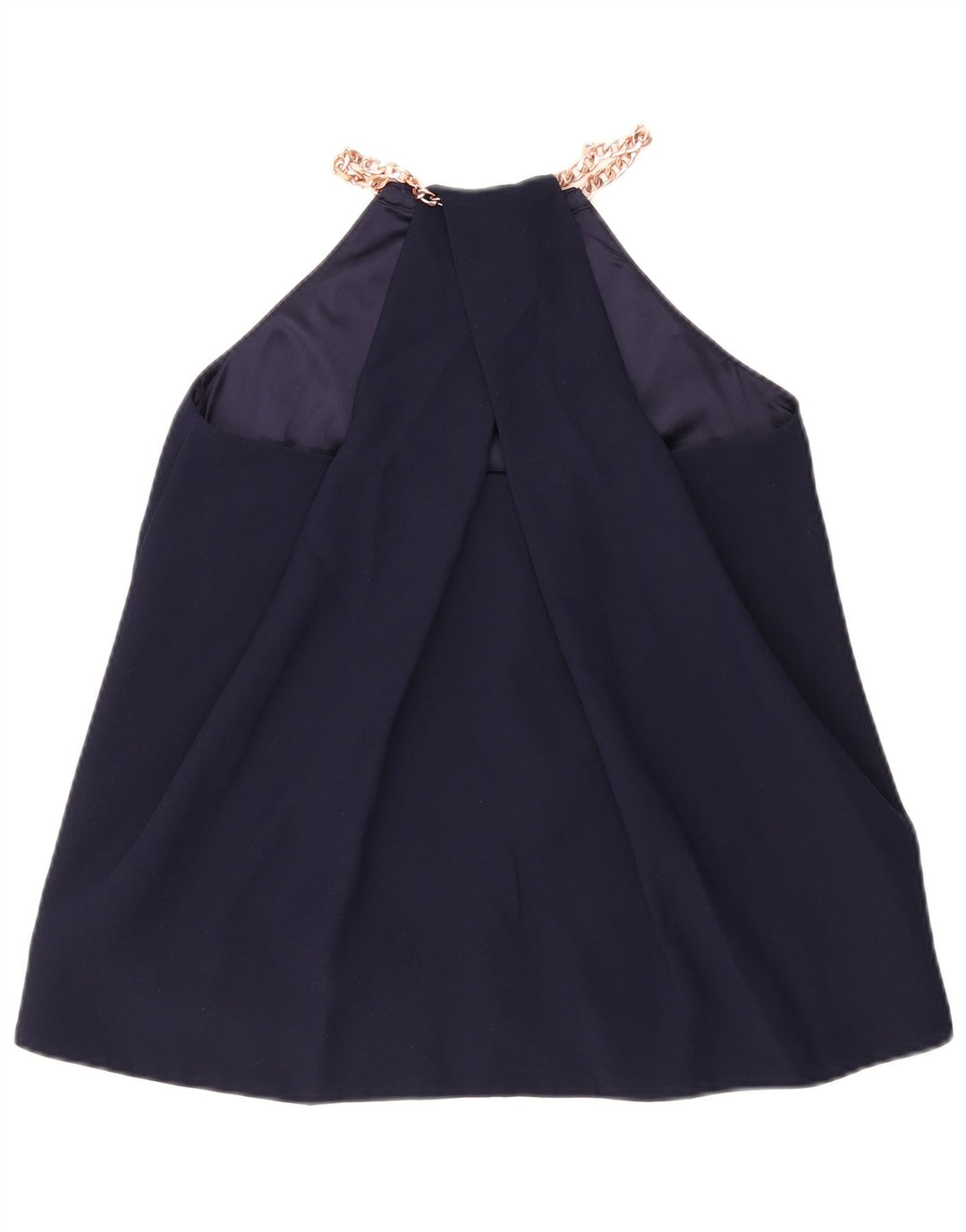 Ted Baker Damen-Cami-Top, Größe 2, S, Marineblau, Polyester