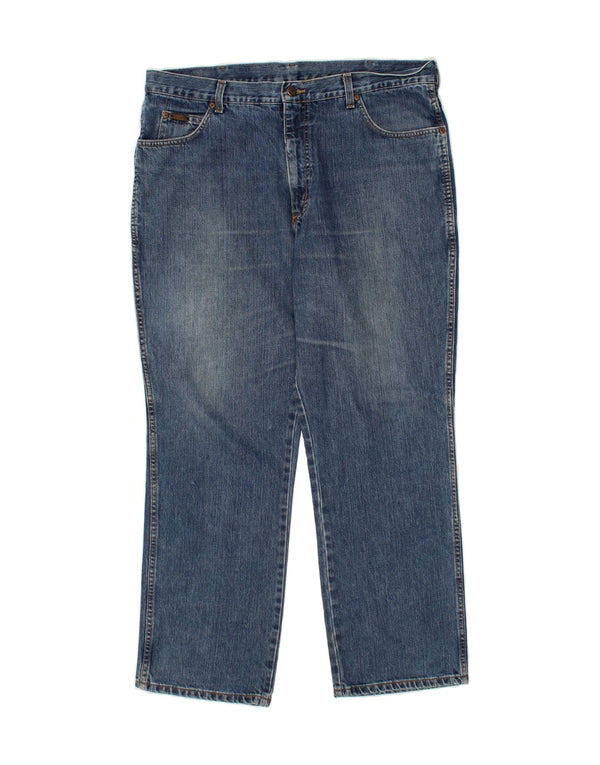 WRANGLER Herren Ohio Straight Jeans W40 L30 Blaue Baumwolle
