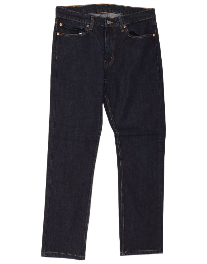 Levi's Herren 511 Slim Jeans W34 L31 Marineblaue Baumwolle