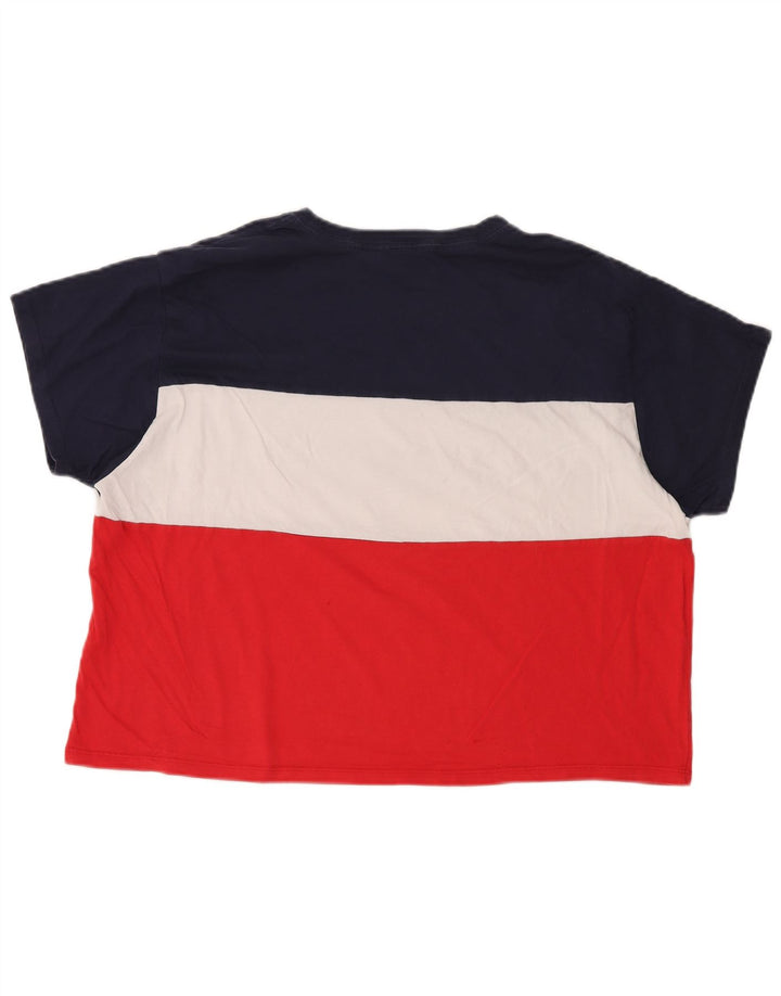 LEVI'S Damen Crop Graphic T-Shirt Top EU 40 Medium Mehrfarbig