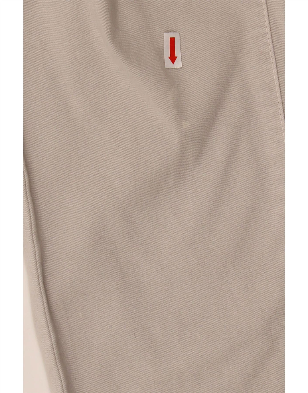 TRUSSARDI Womens Slim Casual Trousers IT 42 Medium W28 L28 Grey