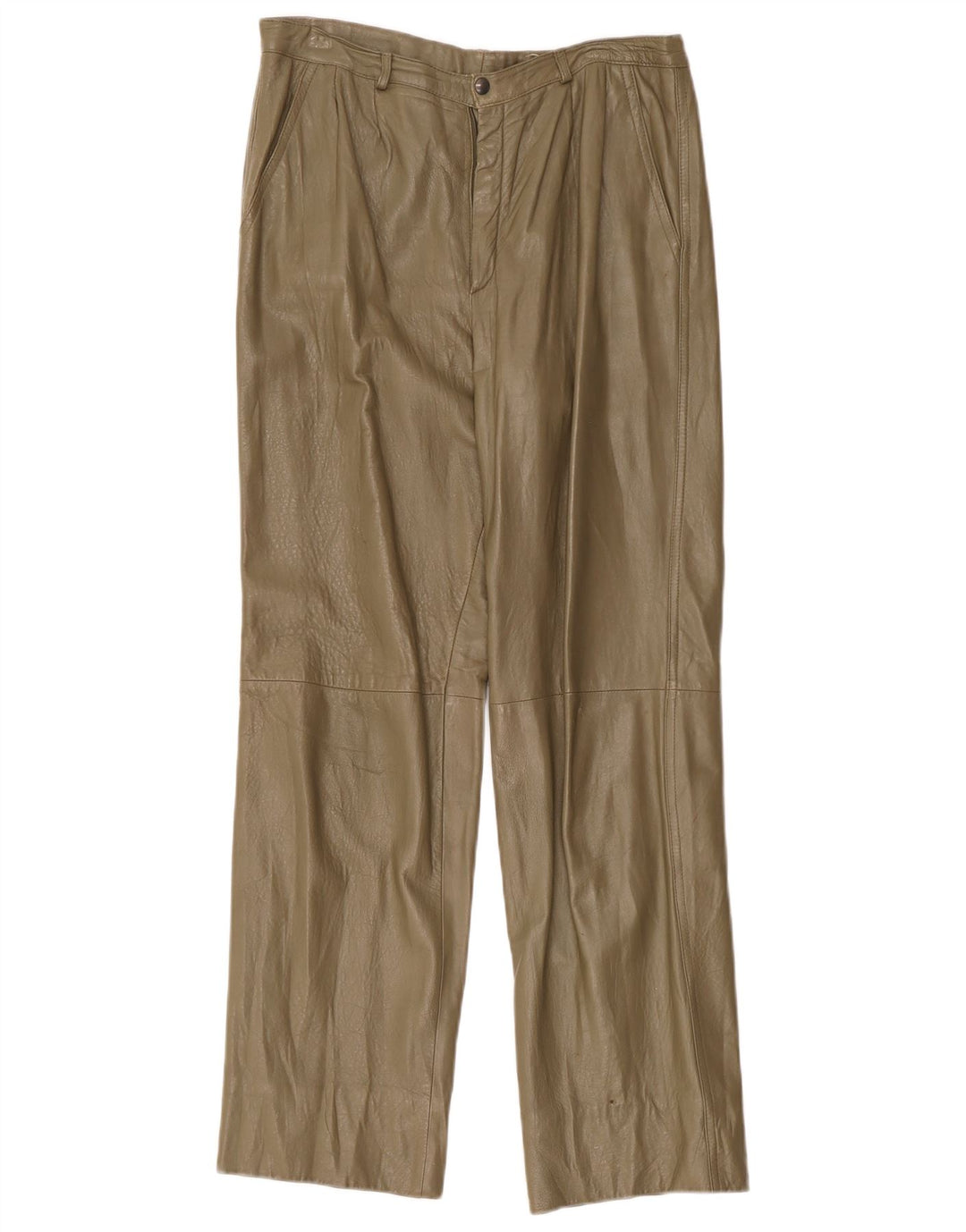 Sperry Damen gerade Lederhose W32 L29 Khaki