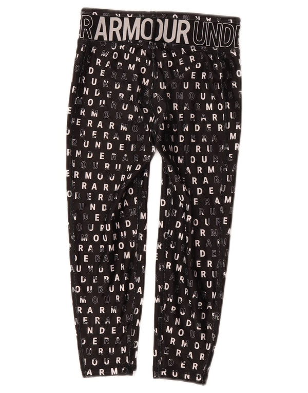 Under Armour Mädchen-Leggings mit Grafik, 7–8 Jahre, Größe S, Schwarz, Polyester