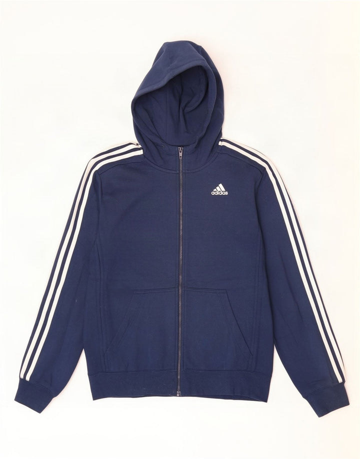 Adidas Herren Climalite Hoodie Pullover Medium Marineblau Polyester