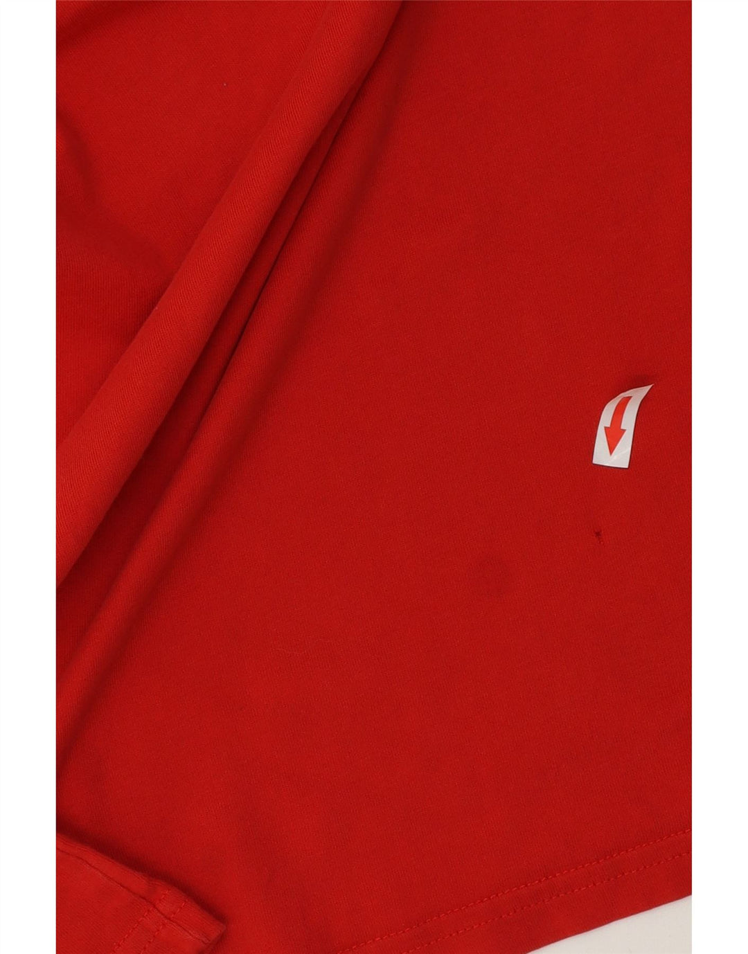 ADIDAS Herren Grafik-T-Shirt-Oberteil aus mittelroter Baumwolle