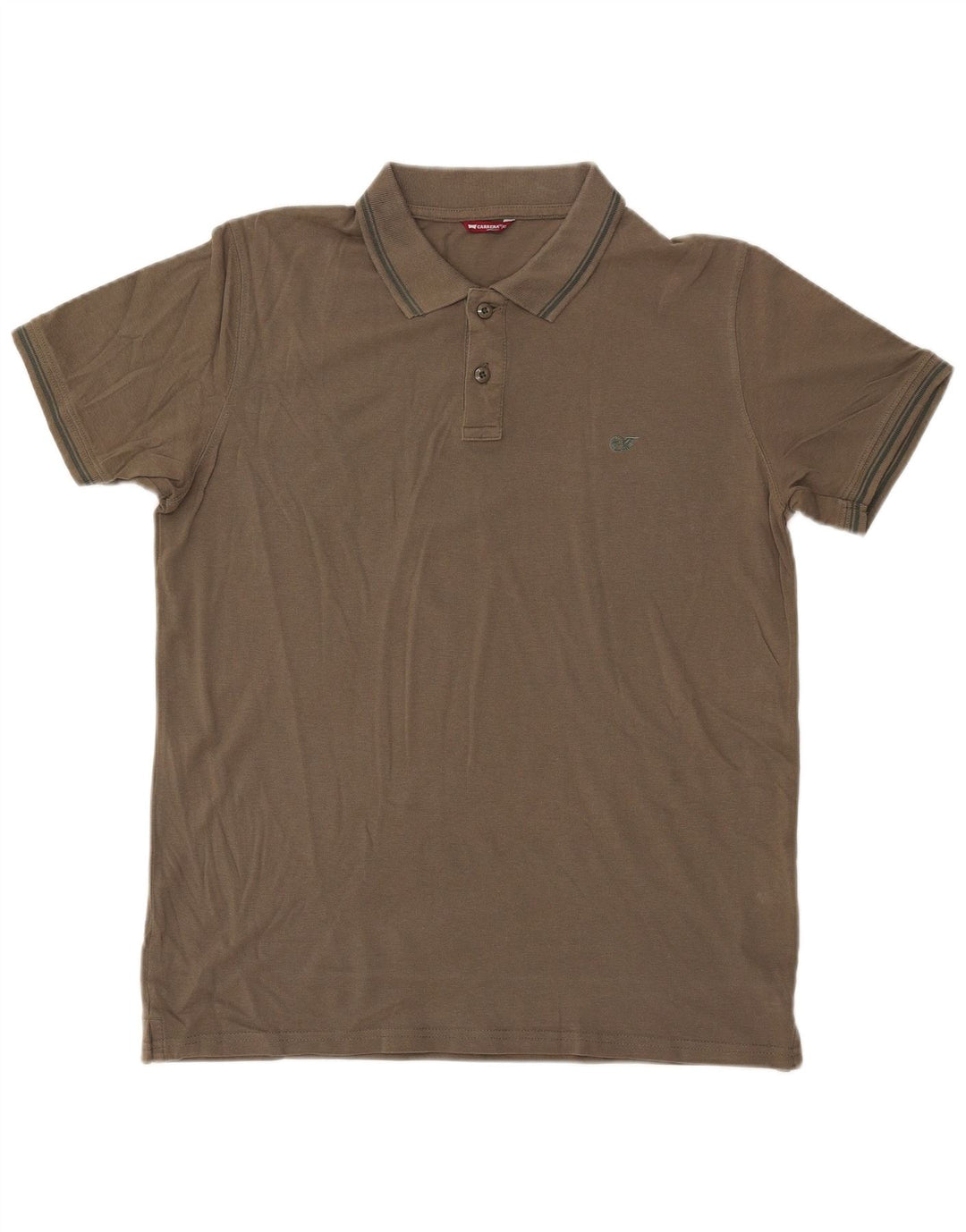 Carrera Herren Poloshirt XL Khaki Baumwolle