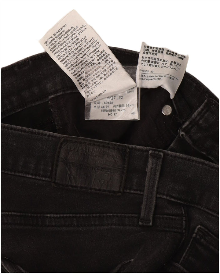 Levi's Damen 312 Shaping Slim Jeans W27 L32 Graue Baumwolle