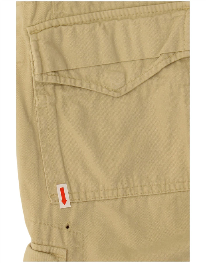 DIESEL Herren Cargoshorts W28 Small Beige Baumwolle