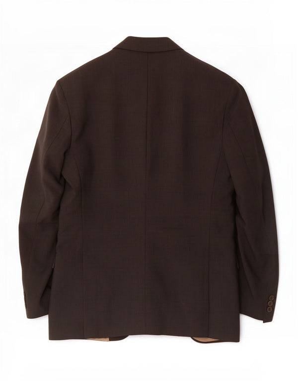 Marks & Spencer Herren-Blazer mit 2 Knöpfen, UK 40, mittelgraue Schurwolle
