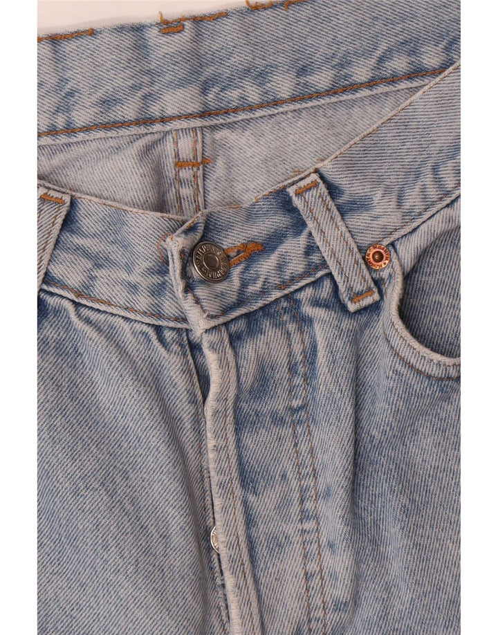 Wampum Herren Tapered Jeans W28 L28 Blau