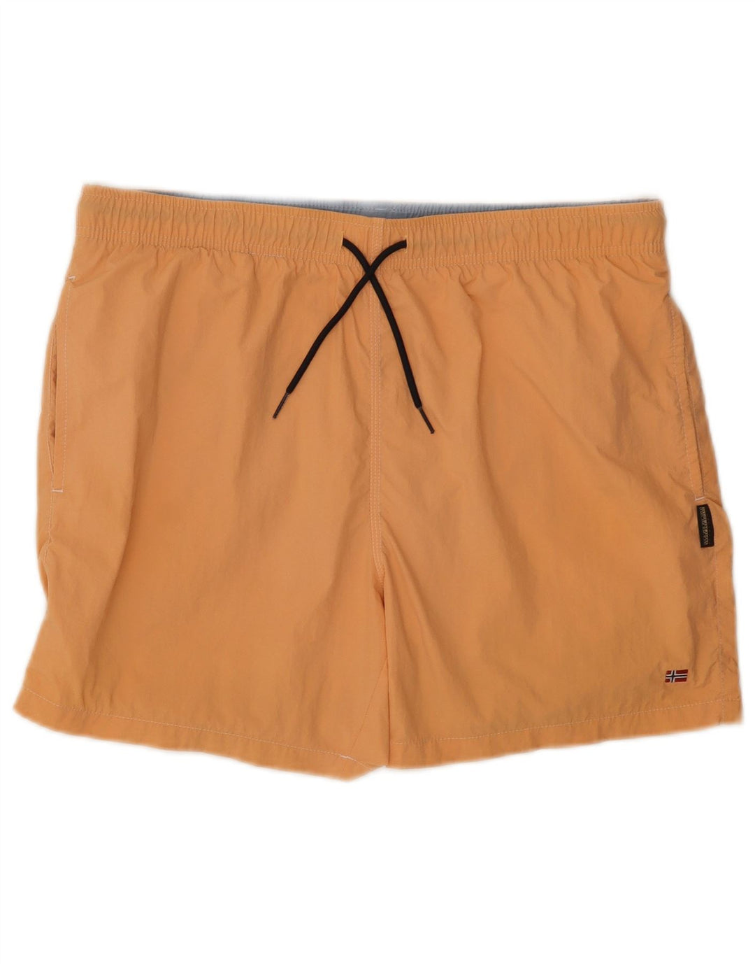 Napapijri Herren Badeshorts Large Orange Polyamid