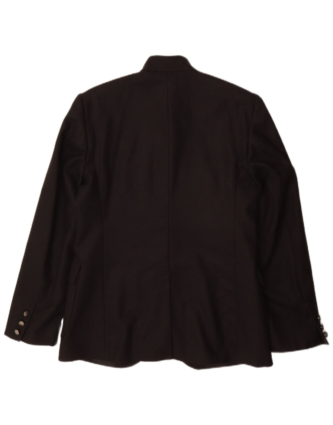 French Connection Herren-Utility-Jacke UK 38 Mittelschwarze Wolle