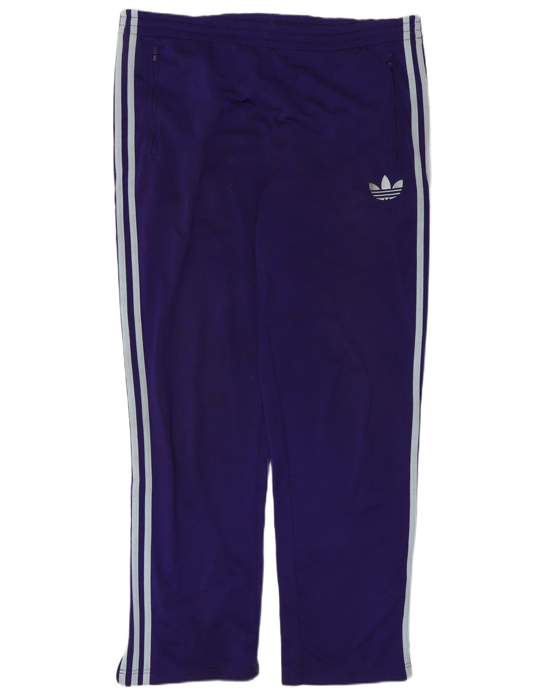 ADIDAS Herren-Trainingshose, groß, lila, Polyester