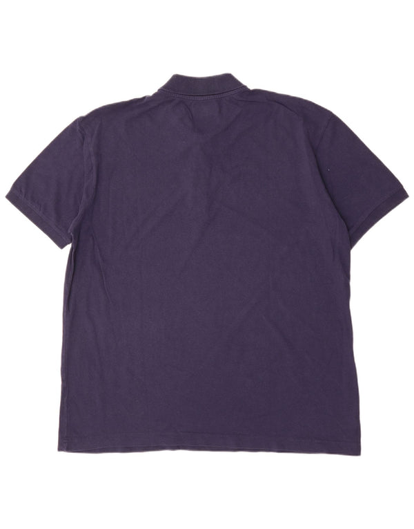 KAPPA Herren Poloshirt 3XL Marineblau Baumwolle