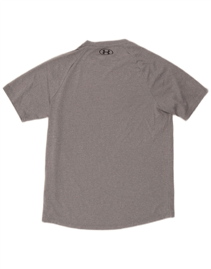 Under Armour Herren T-Shirt Top Small Grau Polyester