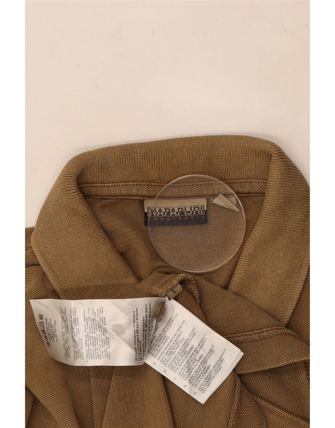 Napapijri Herren-Poloshirt, groß, braun