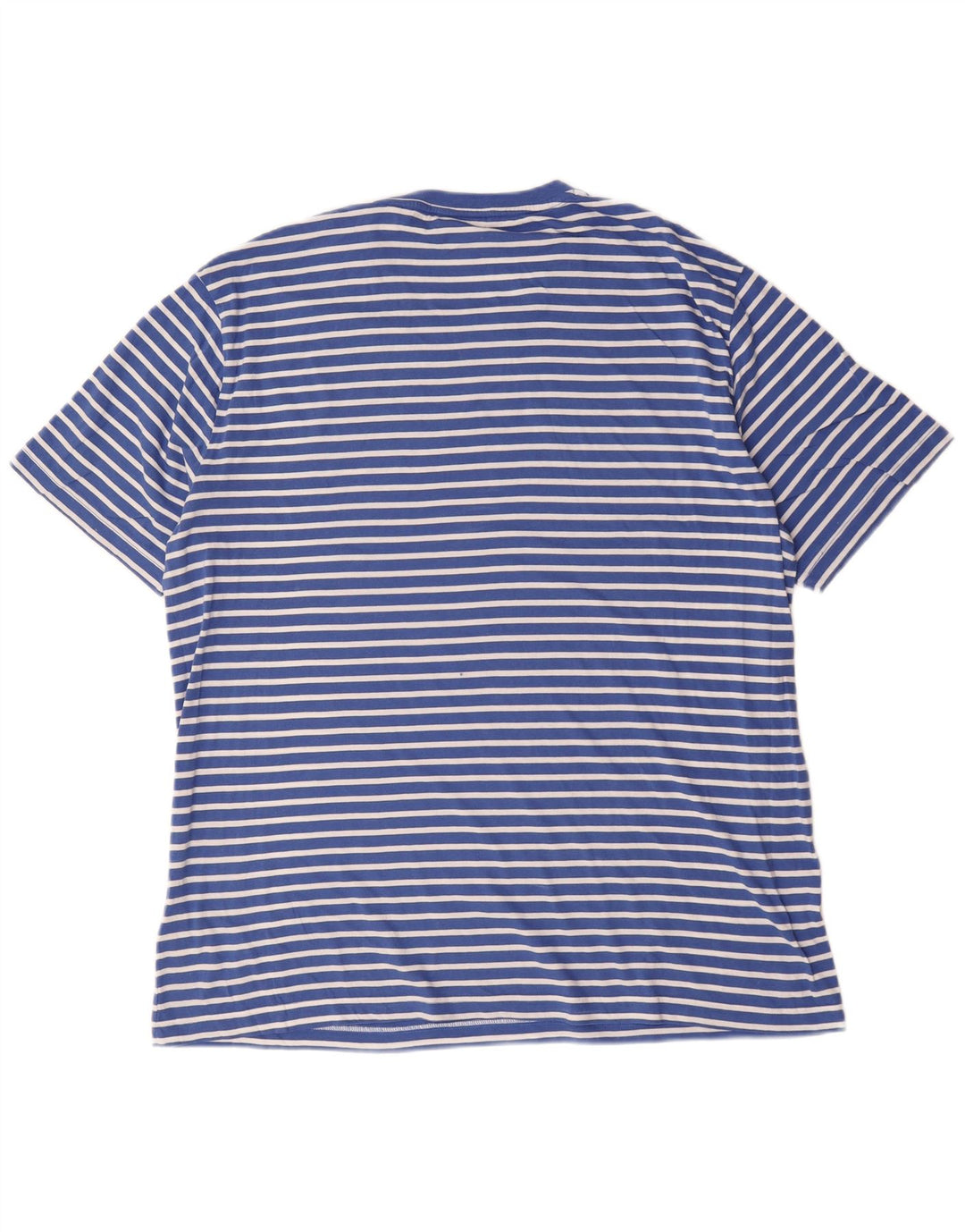 Gant Herren T-Shirt Top 2XL blau gestreift aus Baumwolle