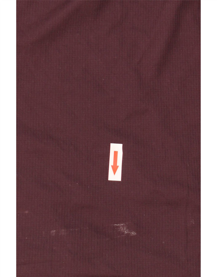 Mountain Warehouse Herren-T-Shirt-Oberteil XL, kastanienbraunes Polyester