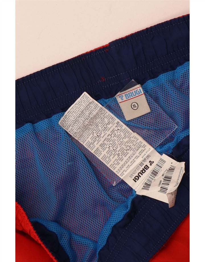 BRUGI Damen Badeshorts UK 18 XL Rot Polyester