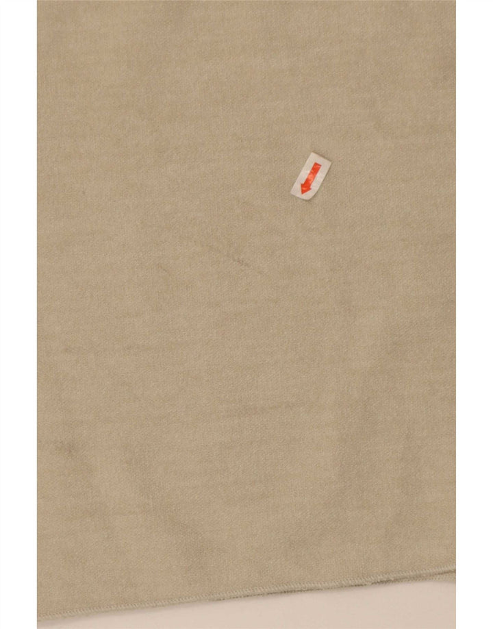 Zara Damen Etuikleid UK 14 Large Beige Viskose