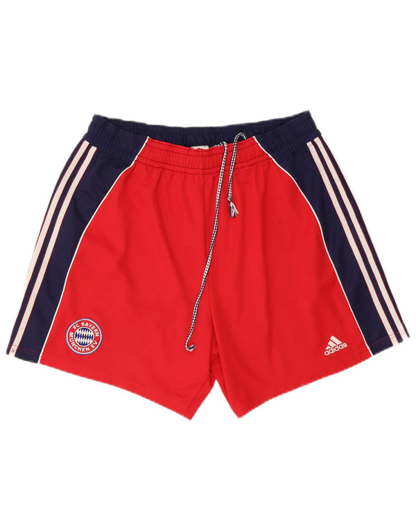 Adidas Herren FC Bayern München Grafik-Sportshorts, groß, rot, Farbblock