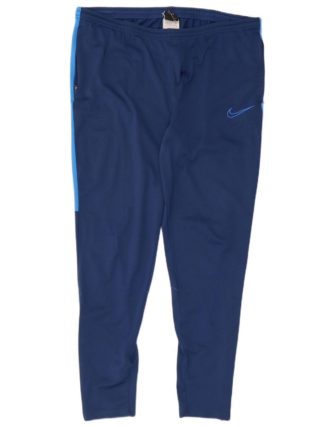 Nike Herren Dri Fit Trainingshose, groß, marineblau, Farbblock-Polyester
