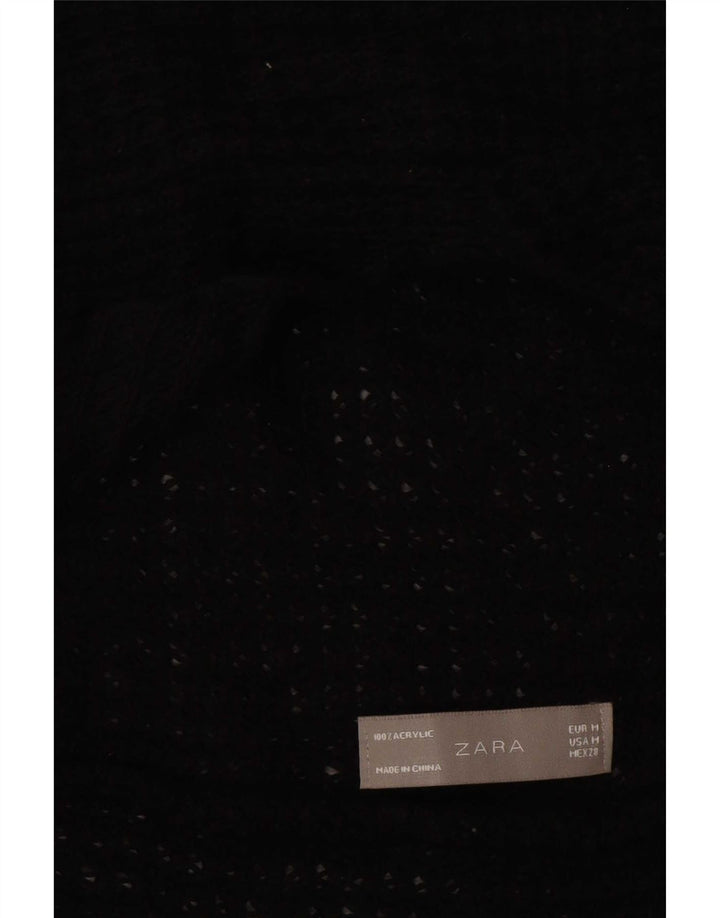 Offener Cardigan für Damen von Zara, Gr. 12, mittelschwarz