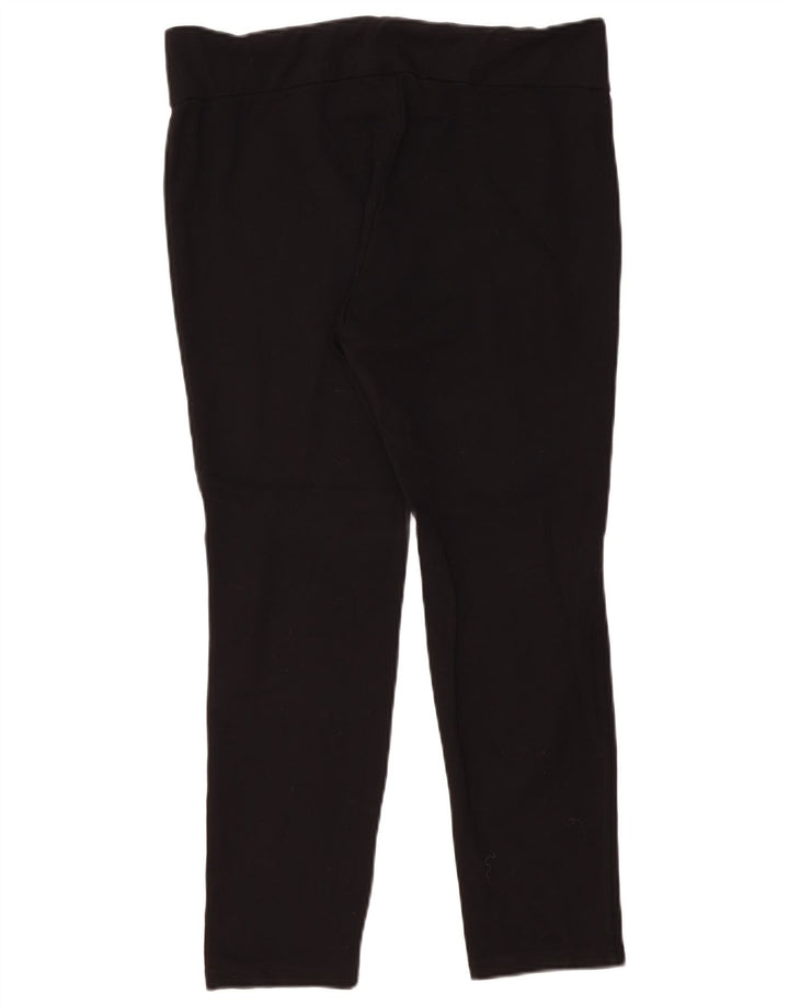 Cos Damen Leggings UK 16 Large Schwarz Viskose