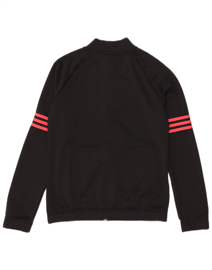 Adidas Damen-Trainingsanzug UK 12/14 Mittelschwarzes Polyester