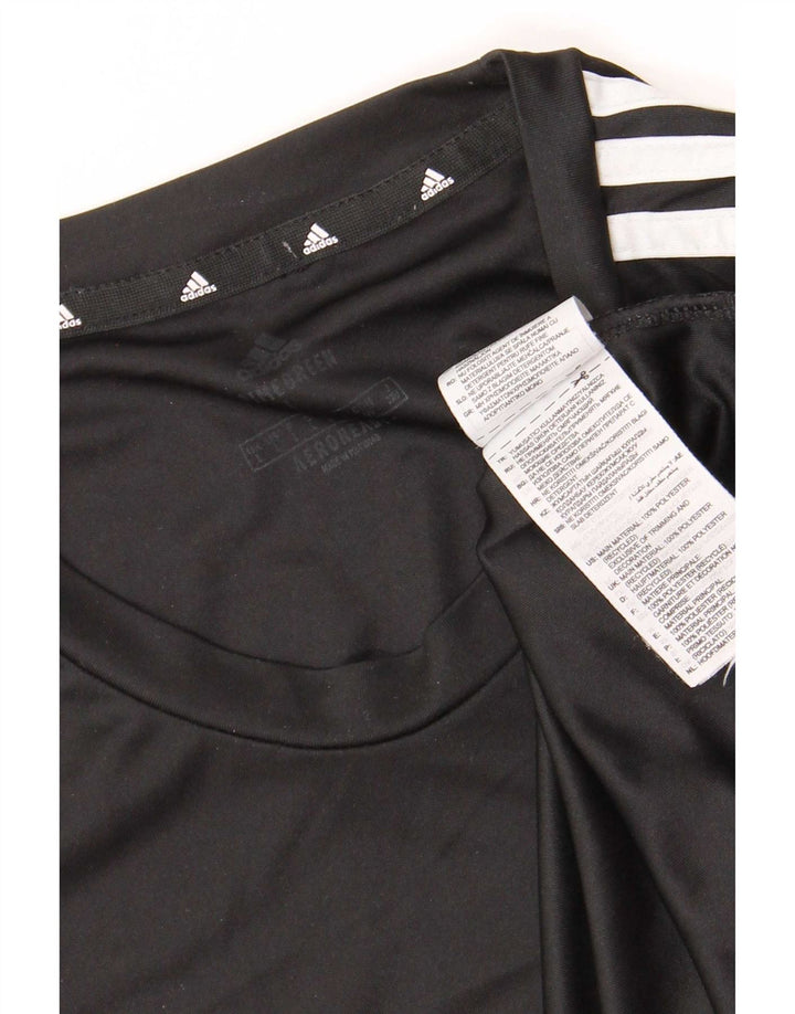 Adidas Herren T-Shirt Top Large Schwarz Polyester Sport