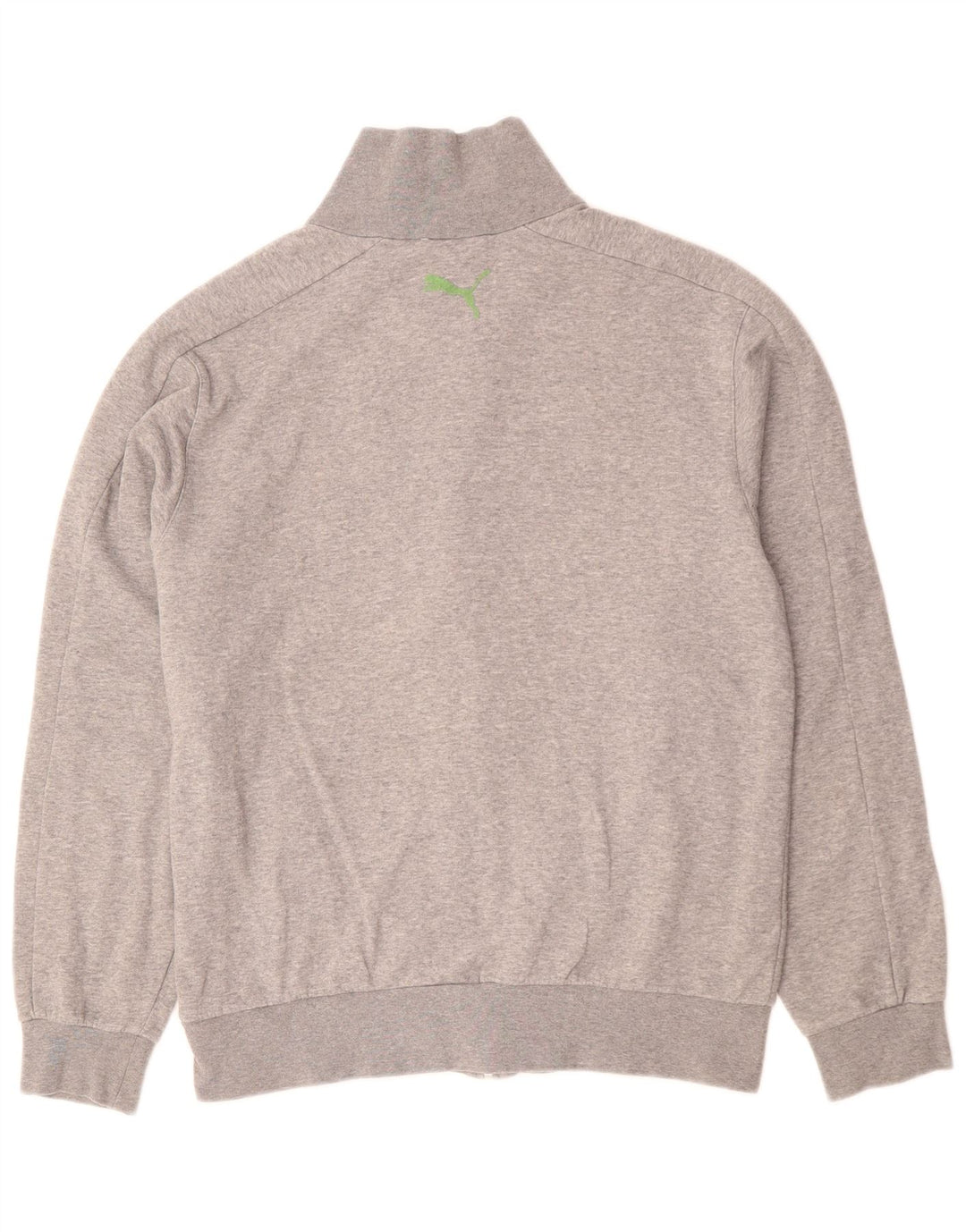 PUMA Herren Graphic Trainingsanzug Top Jacke Mittelgrau