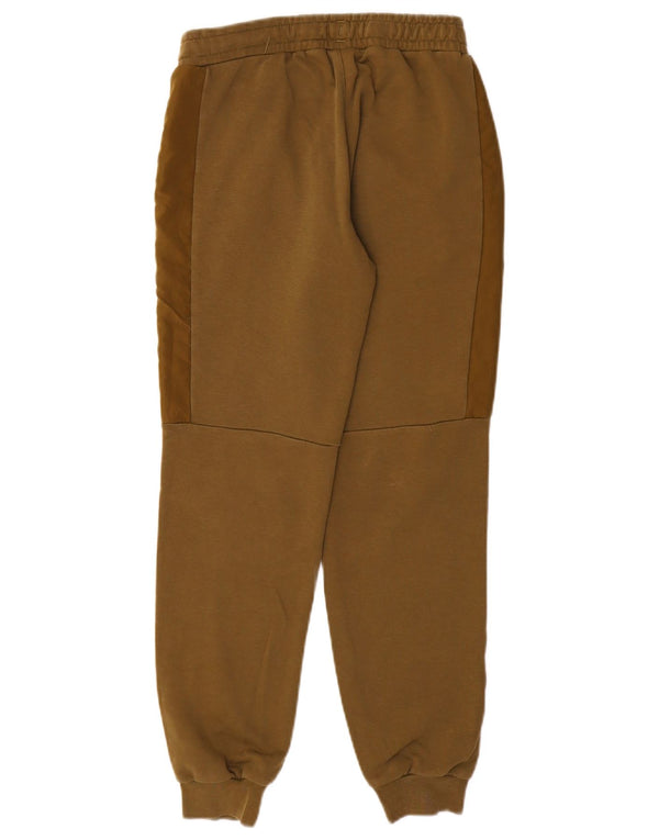 PUMA Jungen-Trainingshose, Jogginghose, 11–12 Jahre, Khaki, Baumwolle