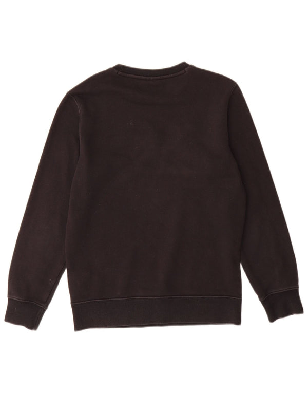 CHAMPION Jungen-Sweatshirt mit Grafik, 11–12 Jahre, Größe L, schwarze Baumwolle